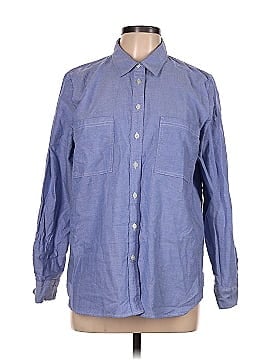 Ann Taylor LOFT Long Sleeve Button-Down Shirt (view 1)