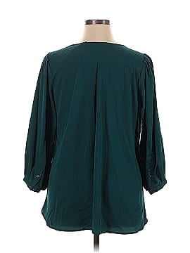 Roaman's 3/4 Sleeve Blouse (view 2)