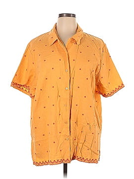 Denim Co Short Sleeve Button-Down Shirt (view 1)