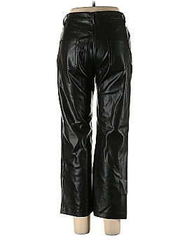 Crescent Faux Leather Pants (view 2)