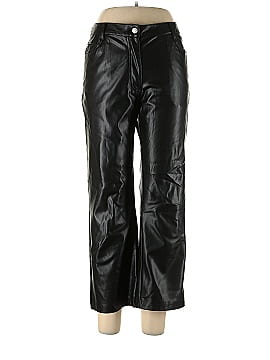Crescent Faux Leather Pants (view 1)