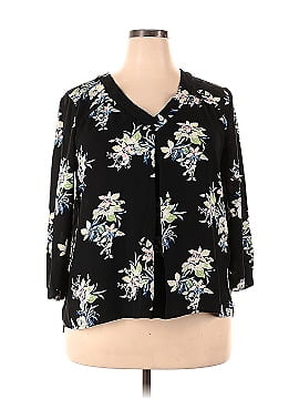 41Hawthorn 3/4 Sleeve Blouse (view 1)