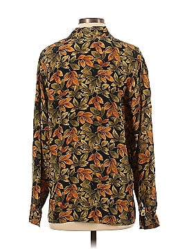 Quo-Silk Long Sleeve Silk Top (view 2)