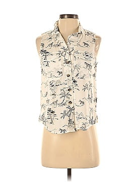 Banana Republic Sleeveless Button-Down Shirt (view 1)