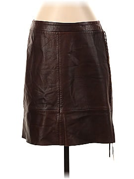 Banana Republic Leather Skirt (view 1)