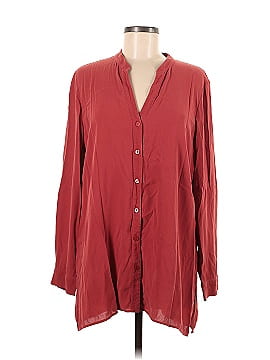 Eileen Fisher Long Sleeve Blouse (view 1)