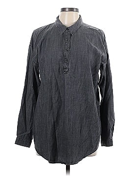 Eileen Fisher Long Sleeve Button-Down Shirt (view 1)