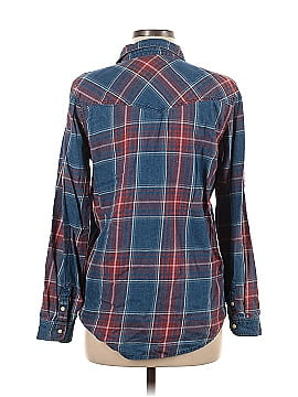 American Eagle Outfitters Long Sleeve Button-Down Shirt (view 2)