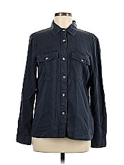 Topshop Long Sleeve Button Down Shirt