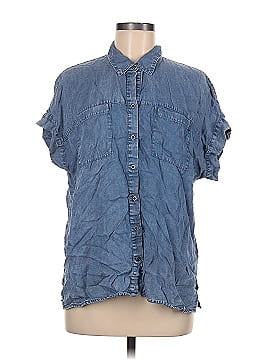 Jane and Delancey Short Sleeve Button-Down Shirt (view 1)