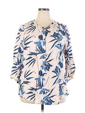 Liz Claiborne 3/4 Sleeve Blouse (view 1)