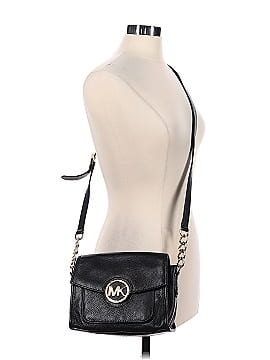 MICHAEL Michael Kors Leather Crossbody Bag (view 2)