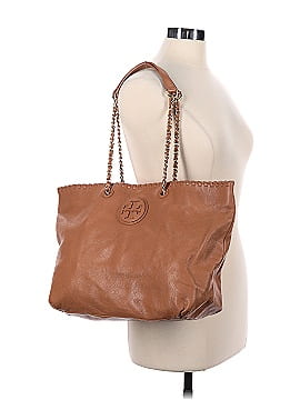 Tory Burch Leather Tote (view 2)