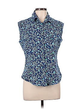 Cowgirl Hardware Sleeveless Button-Down Shirt (view 1)