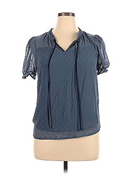 Monteau Short Sleeve Blouse (view 1)