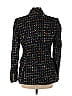 Zara 100% Polyester Tweed Black Blazer Size M - photo 2