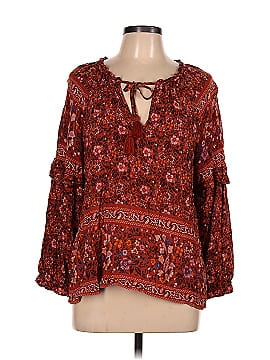 American Eagle Outfitters 3/4 Sleeve Blouse (view 1)