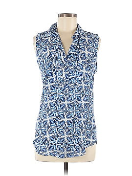 Ann Taylor LOFT Sleeveless Button-Down Shirt (view 1)