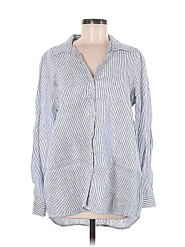 Tahari Long Sleeve Button-Down Shirt (view 1)