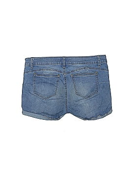 Wax Jean Denim Shorts (view 2)