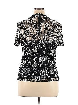 Laundry by Shelli Segal Short Sleeve Blouse (view 2)