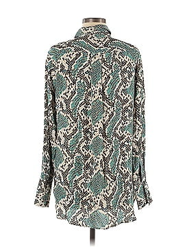 Topshop Long Sleeve Blouse (view 2)