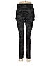 Fabletics Camo Black Casual Pants Size S (estimated) - photo 1