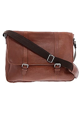 Cole Haan Leather Messenger (view 1)