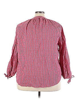 Free Assembly 3/4 Sleeve Button-Down Shirt (view 2)