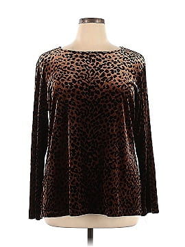 Worthington Long Sleeve Blouse (view 1)