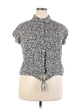 Jessica Simpson Short Sleeve Blouse (view 1)