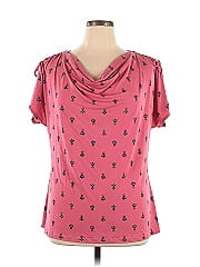 Liz Claiborne Career Short Sleeve Top