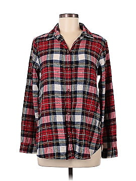 American Eagle Outfitters Long Sleeve Button-Down Shirt (view 1)