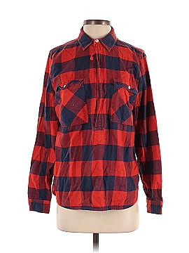 J.Crew Factory Store Long Sleeve Button-Down Shirt (view 1)