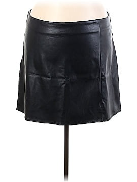 Old Navy Faux Leather Skirt (view 1)