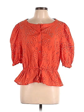 Marc New York Andrew Marc Short Sleeve Blouse (view 1)