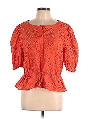 Marc New York Andrew Marc Short Sleeve Blouse