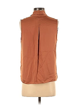 Vince. Sleeveless Silk Top (view 2)