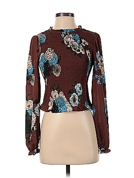 Maison d' Amelie Long Sleeve Blouse (view 1)