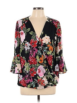 INC International Concepts 3/4 Sleeve Blouse (view 1)