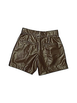 Abercrombie & Fitch Faux Leather Shorts (view 2)