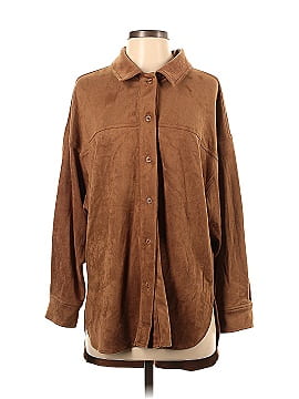 Mustard Seed Long Sleeve Button-Down Shirt (view 1)