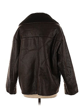 Zara Faux Leather Jacket (view 2)