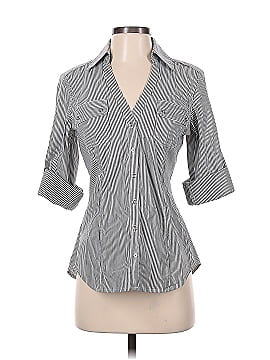 Express 3/4 Sleeve Button-Down Shirt (view 1)