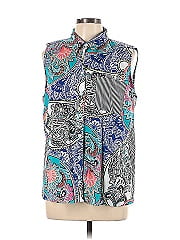 Chico's Sleeveless Button Down Shirt