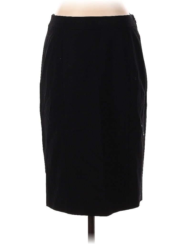 Pre-owned Lafayette 148 Formal Skirt In Black