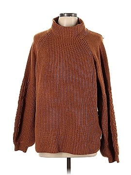 ELOQUII Elements Turtleneck Sweater (view 1)