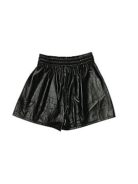 Good American Faux Leather Shorts (view 2)