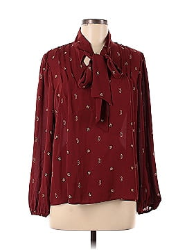 Ann Taylor Factory Long Sleeve Blouse (view 1)