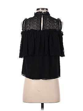 Rebecca Taylor Sleeveless Silk Top (view 2)